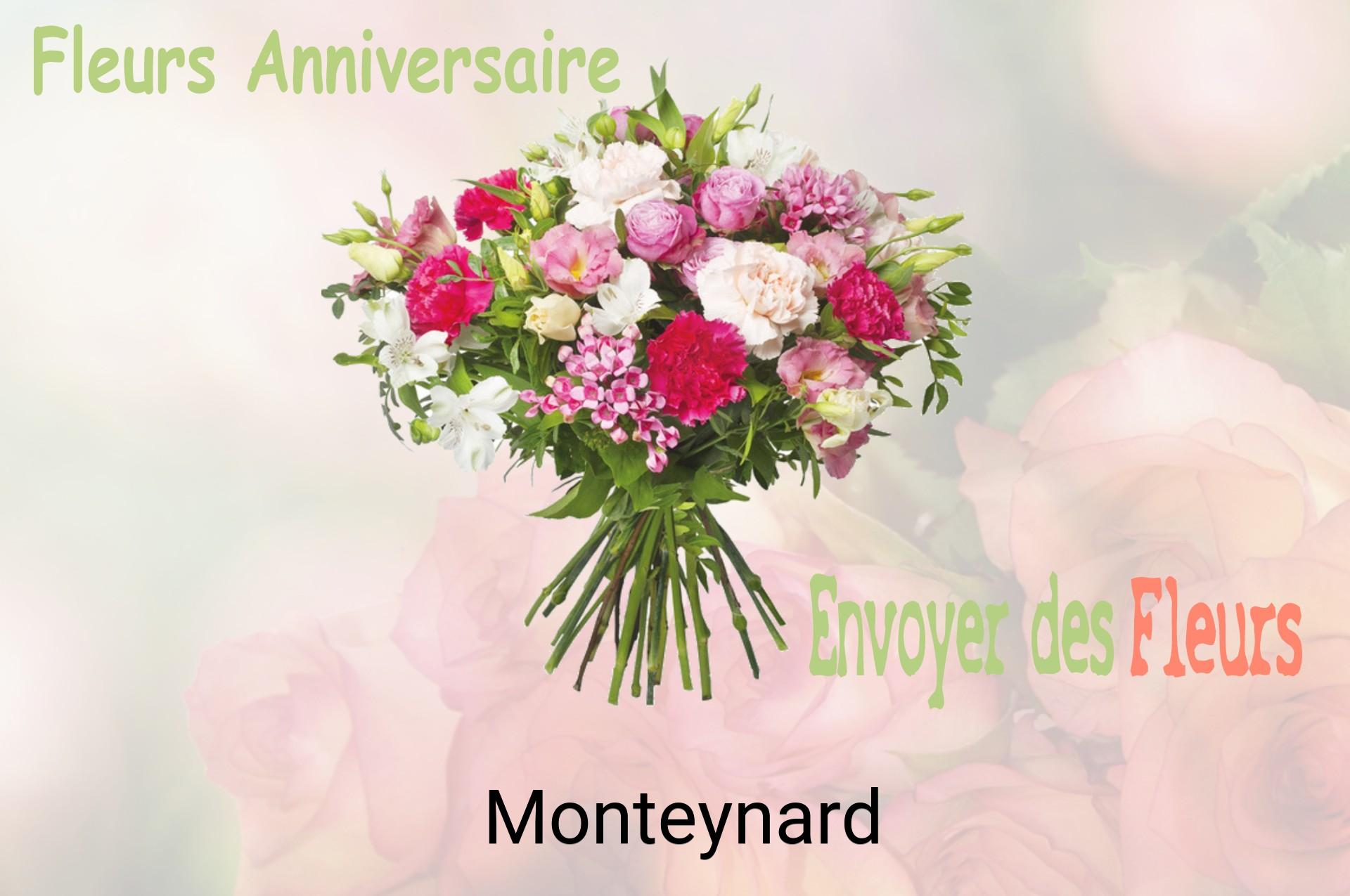 Bouquet de fleurs d’anniversaire livré à Monteynard